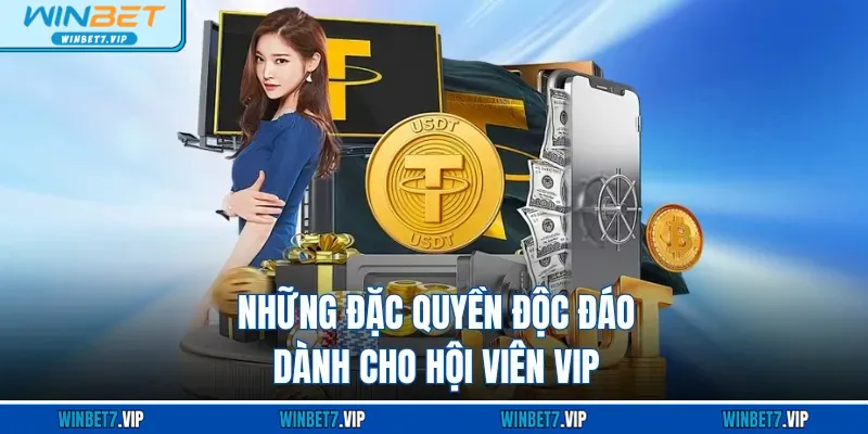 Hội Viên Vip WINBET - Đặc Quyền Và Ưu Đãi Tuyệt Vời Những đặc quyền độc đáo dành cho hội viên VIP