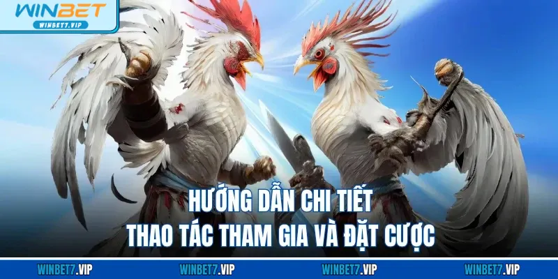 Đá Gà WS168 WINBET - Giải Trí Kịch Tính Đầy Màu Sắc Hướng dẫn chi tiết thao tác tham gia và đặt cược
